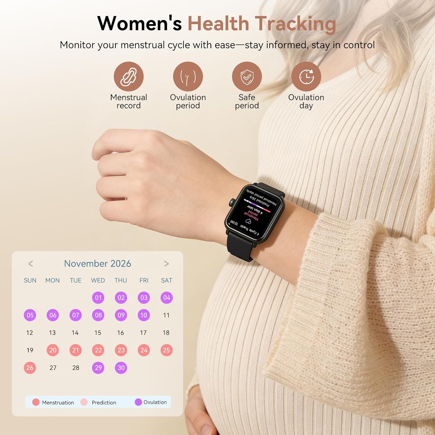 iBesi Smart Watches for Men Women, 1.85" HD Touch Screen Fitness Tracker with Bluetooth Calling & Alexa, IP68 Waterproof, 120 Sports Modes, Heart Rate Sleep Monitor, 7 Days Battery for iOS Android (Black) - Image 6